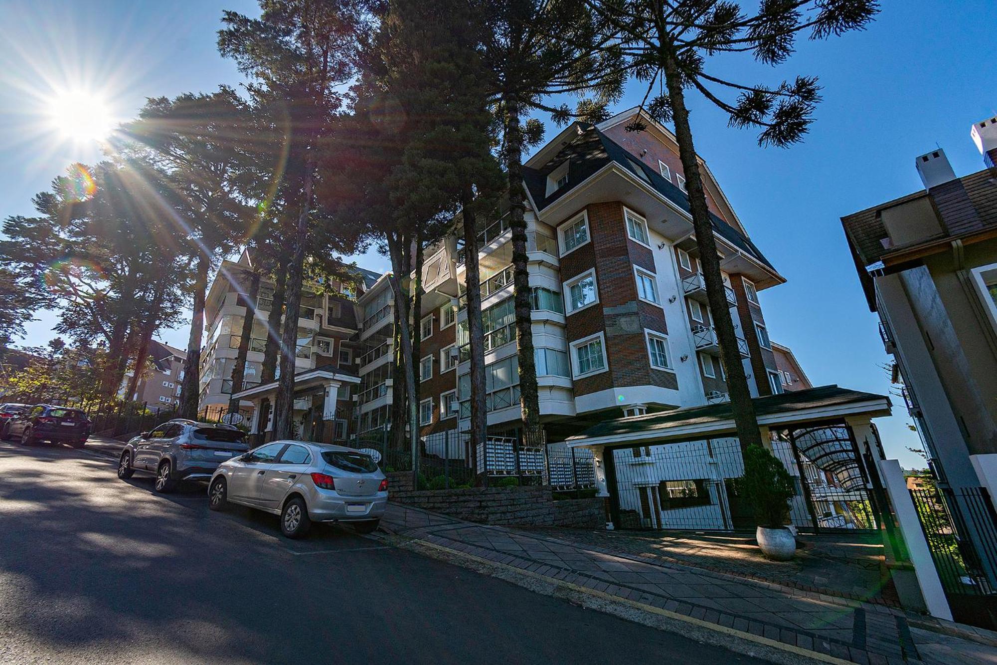 Incrivel Apartamento A 500M Da Rua Coberta Gramado Buitenkant foto