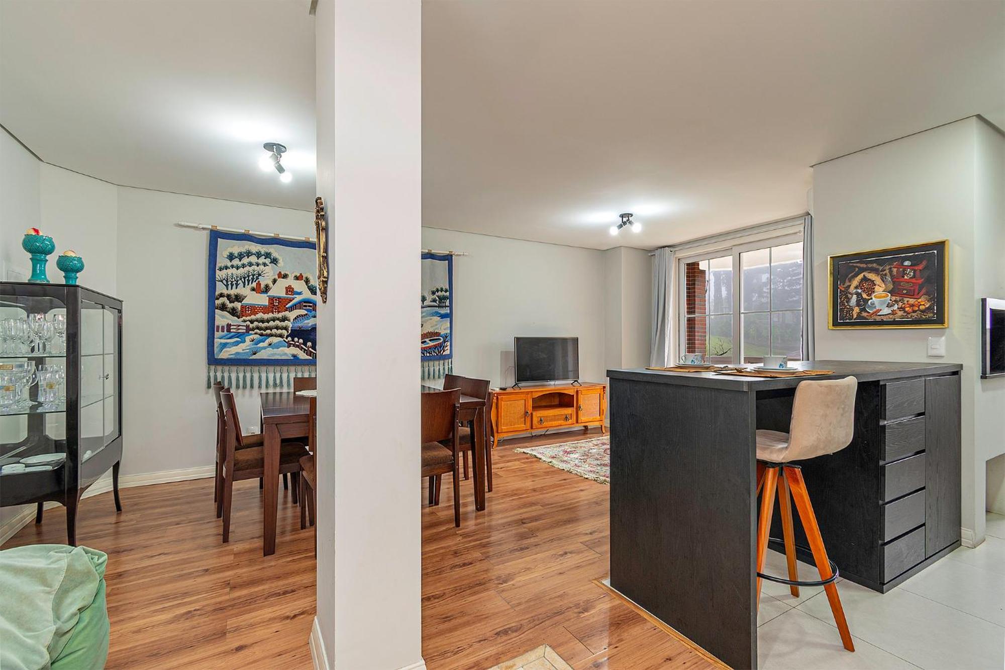 Incrivel Apartamento A 500M Da Rua Coberta Gramado Buitenkant foto
